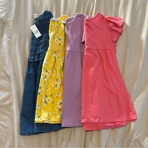 Toddler Girl Dresses Lot Various Brands Size 4T